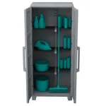 Venkovní skříň Terry Modular 4 s variabilními policemi a UV ochranou Venkovní skříň Terry Modular 4 s variabilními policemi a UV ochranou