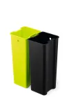 Bezdotykový nerezový odpadkový koš se sensorem, 2x20 litrů DURABLE Bezdotykový nerezový odpadkový koš se sensorem, 2x20 litrů DURABLE