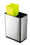 Bezdotykový nerezový odpadkový koš se sensorem, 2x20 litrů DURABLE Bezdotykový nerezový odpadkový koš se sensorem, 2x20 litrů DURABLE