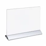 Elegantní menu stojánek se základnou A4 na šířku