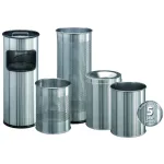 Kovový stojan na deštníky – Černý o objemu 28,5 l DURABLE