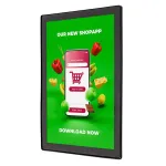 Magnetický plakátový rám Slim A3 černý