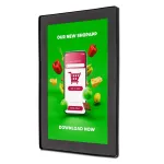 Magnetický plakátový rám Slim A4 černý