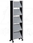 Stojan na letáky Brochure Rack BRF 10xA4 Black