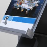 Nástěnný stojan na letáky Design Brochure Rack BRW Black A-Z Reklama CZ Nástěnný stojan na letáky Design Brochure Rack BRW Black A-Z Reklama CZ