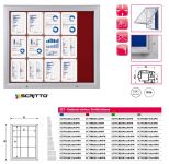 SCT PREMIUM - venkovní vitrína s Textilní stěnou 24xA4 Šedá A-Z Reklama CZ SCT PREMIUM - venkovní vitrína s Textilní stěnou 24xA4 Šedá A-Z Reklama CZ
