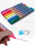 Křídový popisovač 3 mm Bílý