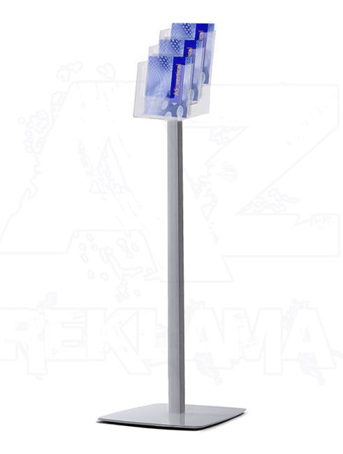 Prémiový stojan na podlahu se zásobníkem 3xA5 A-Z Reklama CZ