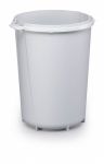 Odpadkový koš DURABIN ROUND 40 litrů - Šedý