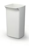 Odpadkový koš DURABIN SQUARE 40 litrů - Bílý