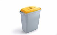 Poklop na odpadkový koš - DURABIN LID 60 - Žlutý DURABLE
