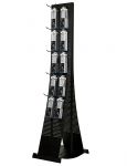 Twin Tower Stand - 265x1550x495 mm, Černý