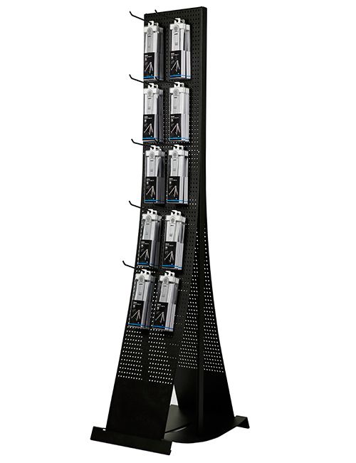 Twin Tower Stand - 265x1550x495 mm, Černý A-Z Reklama CZ