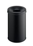 Samozhášecí odpadkový koš Safe, 30 litrů - Černý