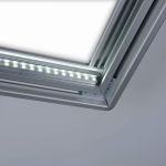 Světelná vitrína s magnetickou stěnou - 4x A4 A-Z Reklama CZ