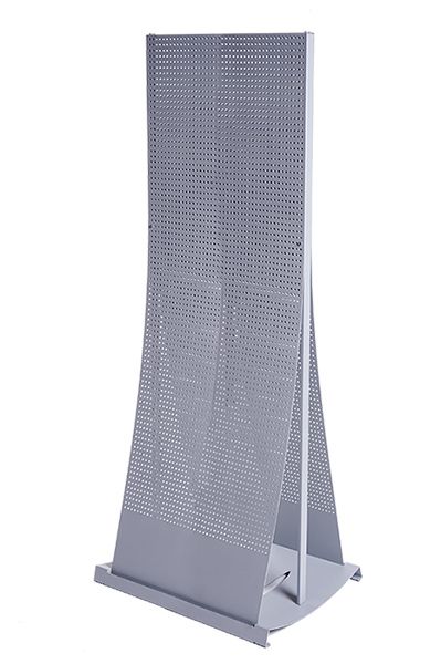 Twin Tower Stand - 460x1550x495 mm, Šedý A-Z Reklama CZ