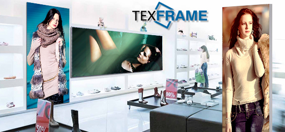 Textilní rámy T-Frame Textilní rámy T-Frame
